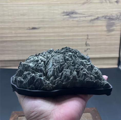 千里江山 万里雪飘 精品 收藏级山子