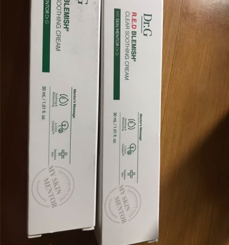 Dr.G面霜中样两支，正品，当初买的时候一...