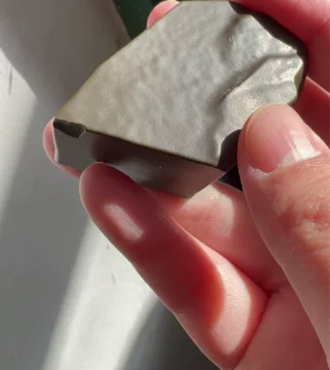 沙尔湖泥石、沙尔湖沙泥石，四四方方当镇纸不...