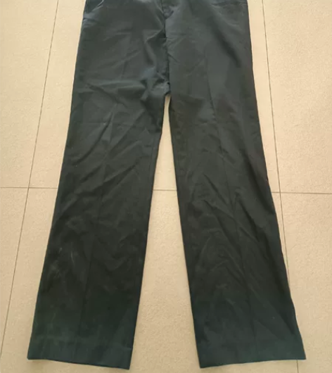 春秋款男士商务休闲直筒裤基础简约多袋工装裤...