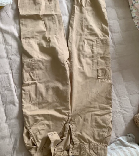 stradivarius工装裤s码 掉了个...