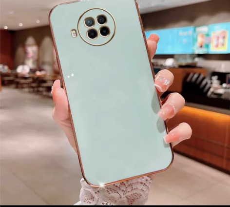 红米note9 pro手机壳，淡绿色，配手...