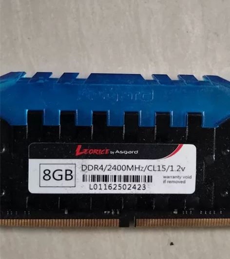 原装拆机ASQARD 阿斯加特 8G 内存...