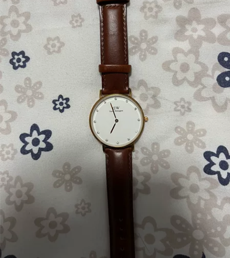 DW经典款，95新。老婆买了其他新手表，低...