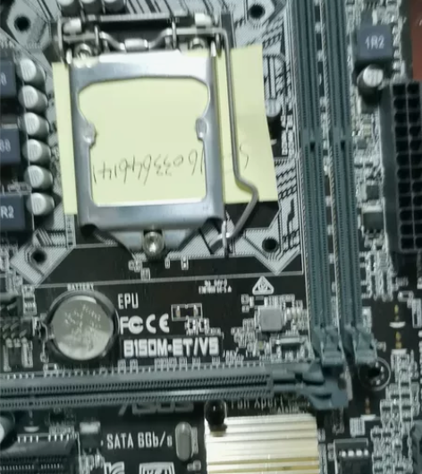 华硕B150M一ET／V5主板，成色如图，...