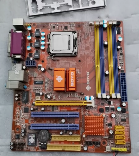 梅捷主板：型号：SY一l5G41一LV2....