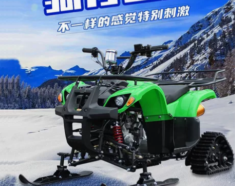 全地形越野摩托沙滩车雪地125CC小公牛履...