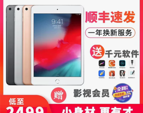 iPad mini5-4g版本64g电池9...