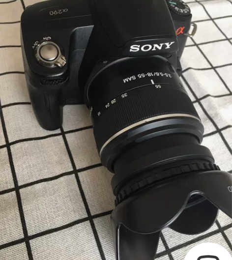 出闲置索尼A290入门单反一套，搭配18-...
