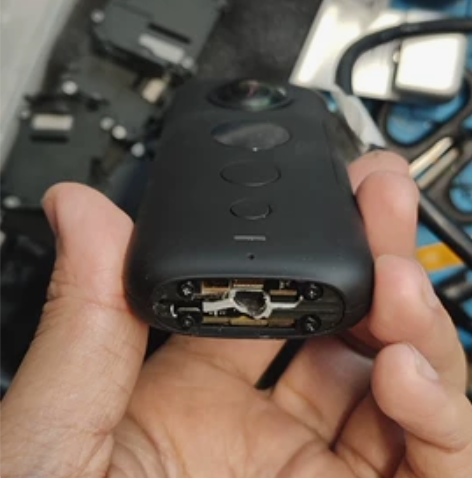 insta360one进水维修 insta...
