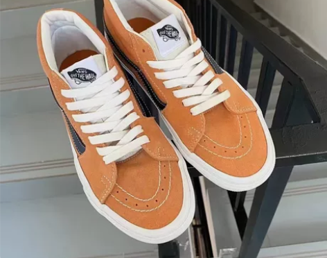 Vans Sk8-Mid黑橙 特价 尺码：...