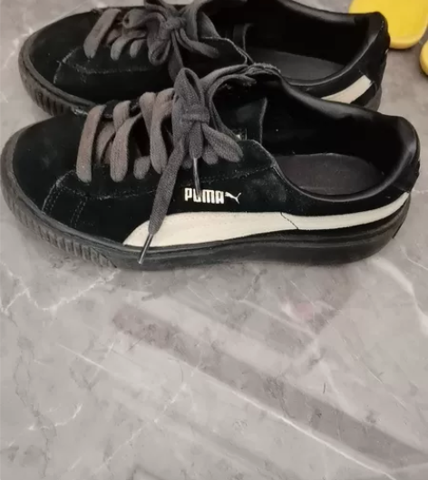 彪马PUMA厚底鞋 新旧如图,35.5嘛适...