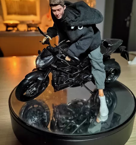 1/12潮流可动人偶 少见写实小比例帅哥人...