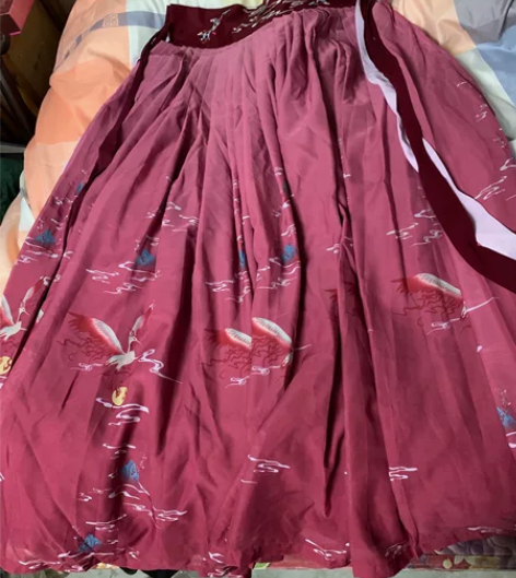 断舍离 艺缕 渐变齐胸襦裙6米摆 颜色稍深