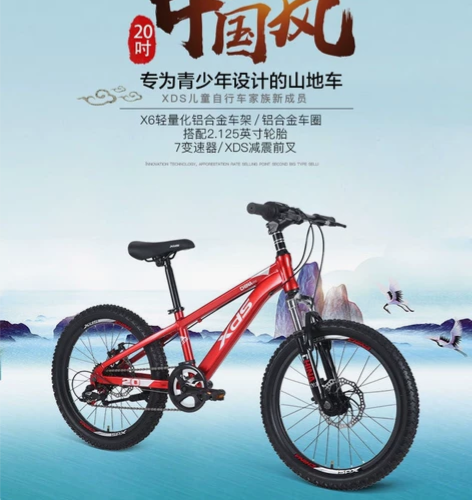 喜德盛小飞侠小爵士冲锋号中国风儿童自行车男...
