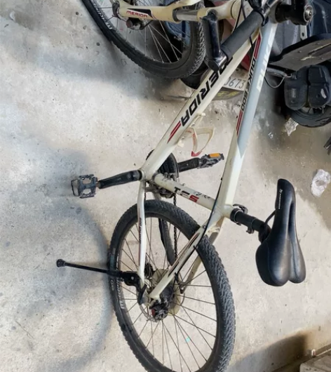 美利达公爵600  15年的 闲置时间久骑...