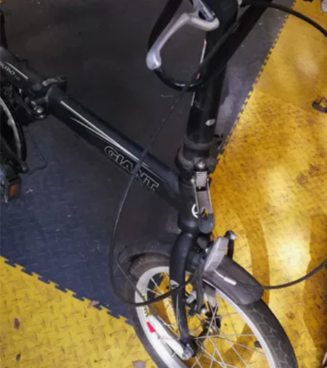 孩子大了，捷安特折叠自行车一辆转卖，限同城...