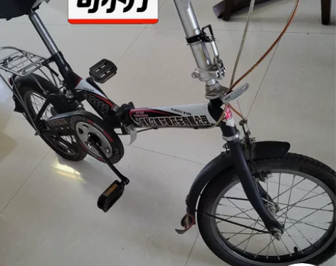 永久折叠自行车，八成新！吉林省白城市内 感...