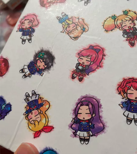 偶像活动格言卡册 有损伤具体状态看细图 可...