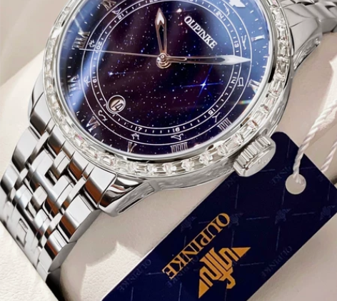 瑞士欧品客2022新款正品名牌手表男士全自...