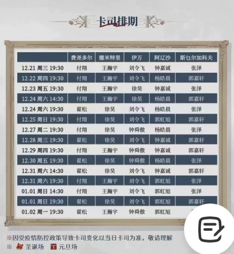 【出】音乐剧卡拉马佐夫兄弟 1.2晚 2-...