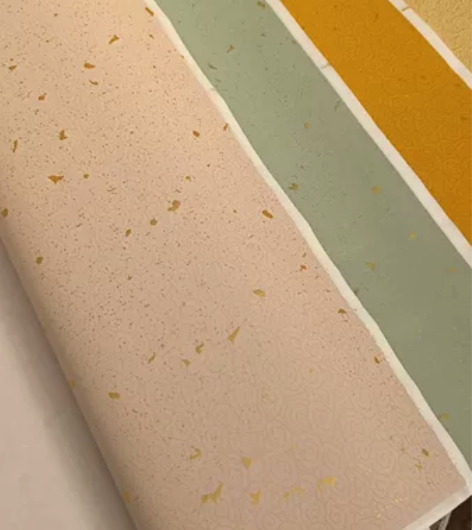 纯手工蜡染宣纸云纹笺 纹路清晰，书写流畅不...