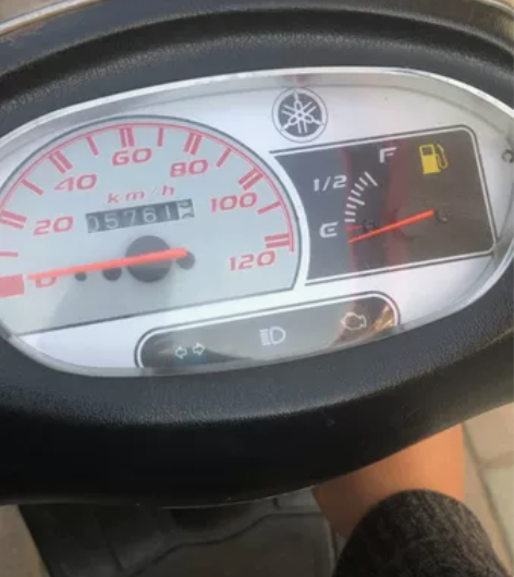 出售雅马哈巧格15年的车实表跑了五千多公里...