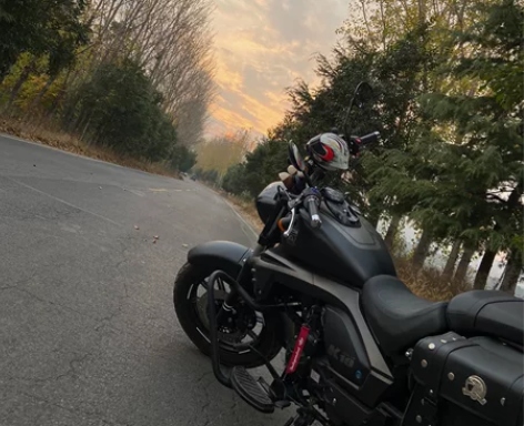 复古巡航太子，地库长大，没进过雨，天冷不跑...