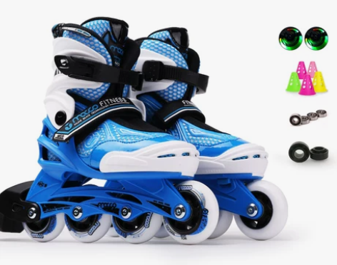 米高轮滑鞋儿童溜冰鞋全套装3-5-6-8-...