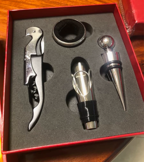 红酒开酒器买红酒时的库存 还有5份 打包卖...