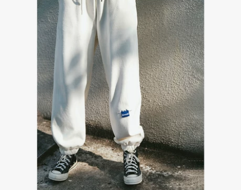 泡菜的店 秋冬宽松显瘦加绒加厚卫裤休闲裤束...