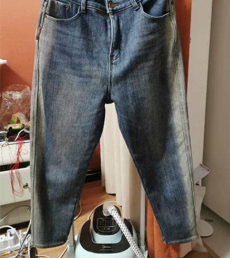 全新  冬款加绒牛仔裤 女款 全新未穿过，...