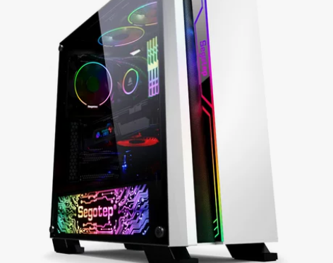 鑫谷图灵1号电脑机箱中塔式全侧透水冷隐藏背...