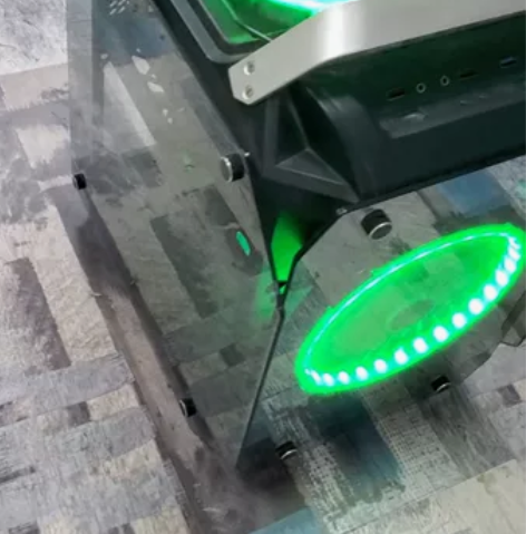 玩家金刚机箱 四面玻璃海景房 单机箱   ...