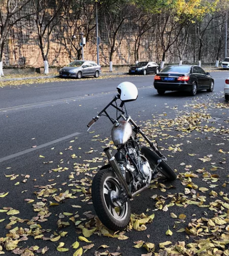 复古摩托车 铃木gz150chopper ...