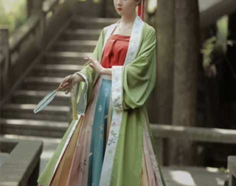 兰若庭正版汉服 宋制 此间春色秋香绿 图片...