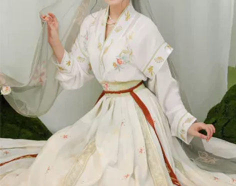 【风尚价】玉术【一览芳华】原创汉服女唐褙子...