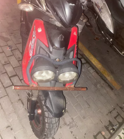 路虎摩托车,大力神牌子的,算个三线小品牌,...