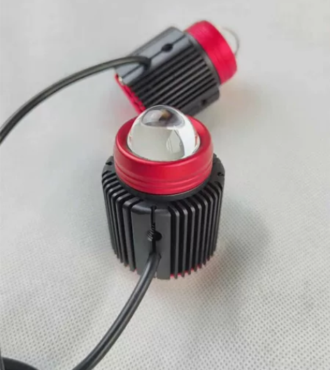 网红爆款小钢炮 Mini 摩托车射灯 白光...