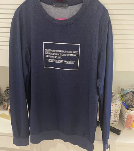 ALLIN男士卫衣XL 感兴趣的话点“我想...