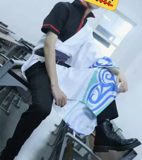 银魂cosplay 坂田银时cos服 和顺...