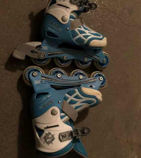 31-34码轮滑鞋套装这双鞋是按照轮滑老师...