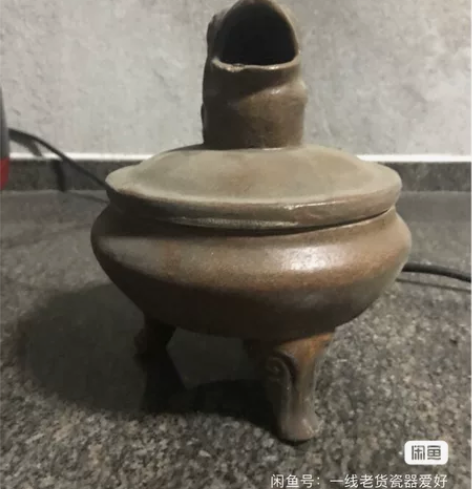 老熏香炉 几十年前的，蚊香放里面烧，灭蚊子...