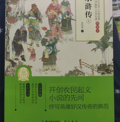 文言文版的水浒传，上下两册，文学精品! 由...