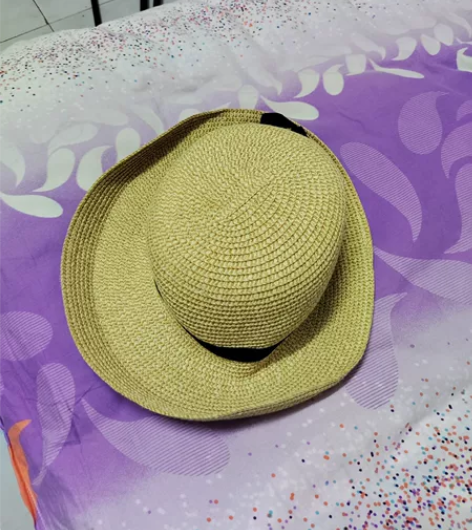 伶俐的帽子，草帽。帽子买太多了，闲置出。通...