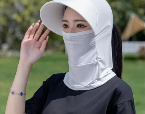 防晒帽女夏天骑车诸葛亮防紫外线百搭大檐太阳...