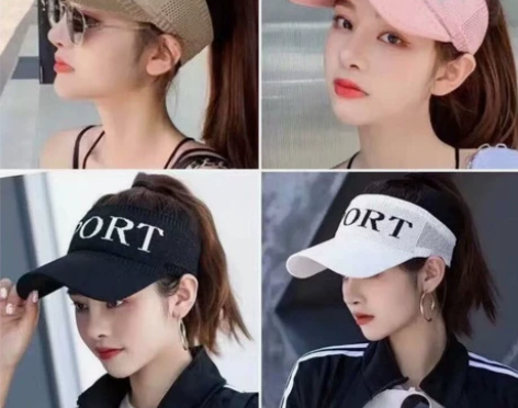 【全新5.6包邮】网红空顶帽 字母帽 sp...