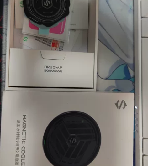 黑鲨冰封制冷背夹2磁吸版，磁吸贴纸还剩一个...