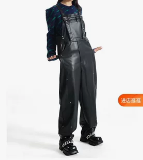 WESAME LAB背带裤女2021年新款...