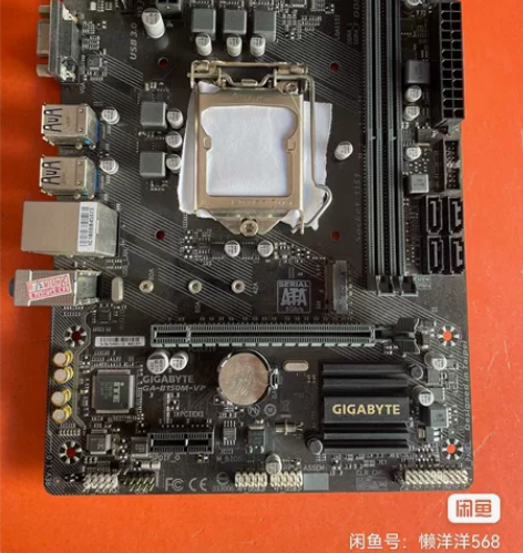 技嘉GA-B150M-VP DDR4拆机主...